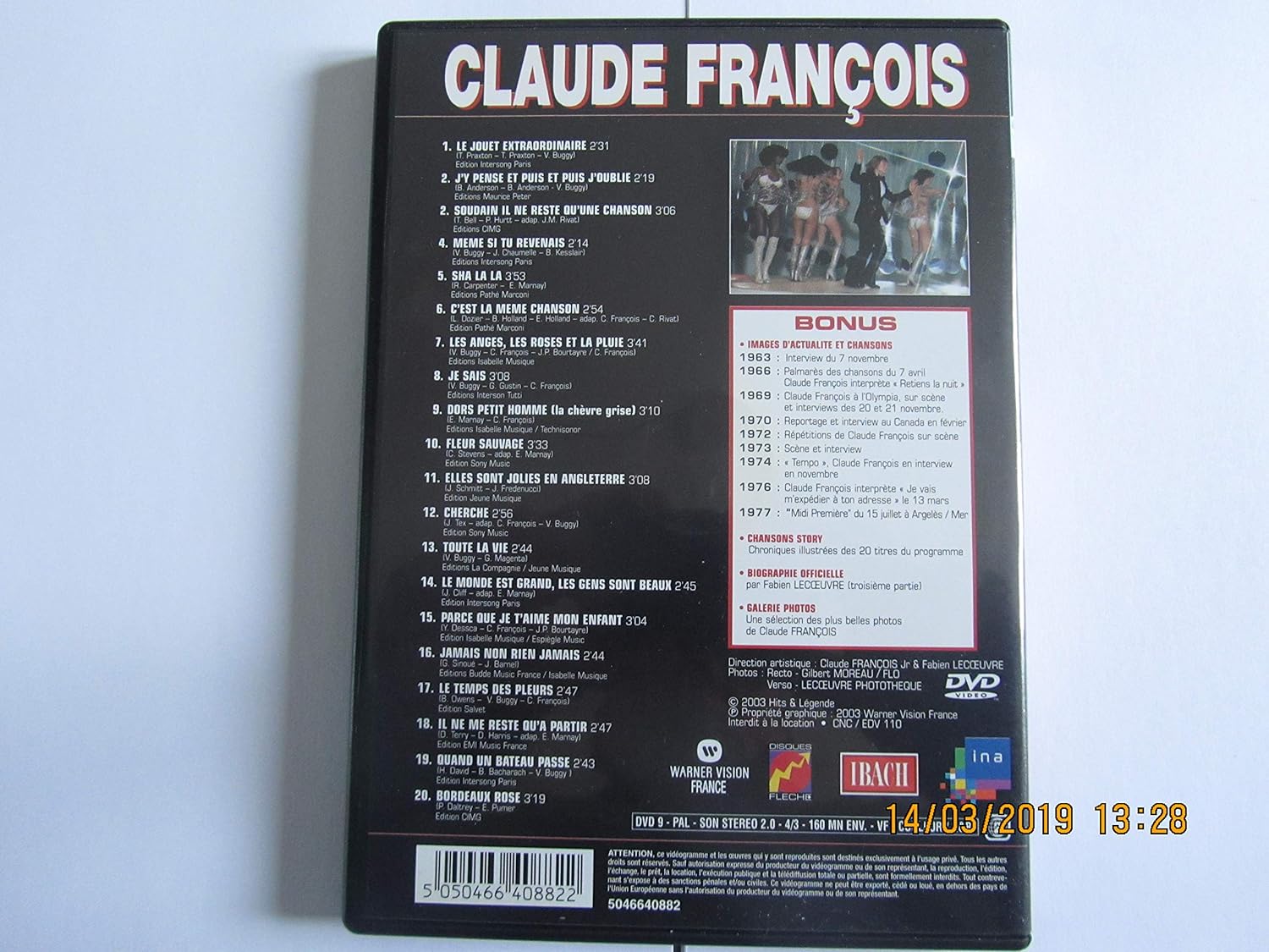 Francois,Claude - Hits & Legende Vol. 3