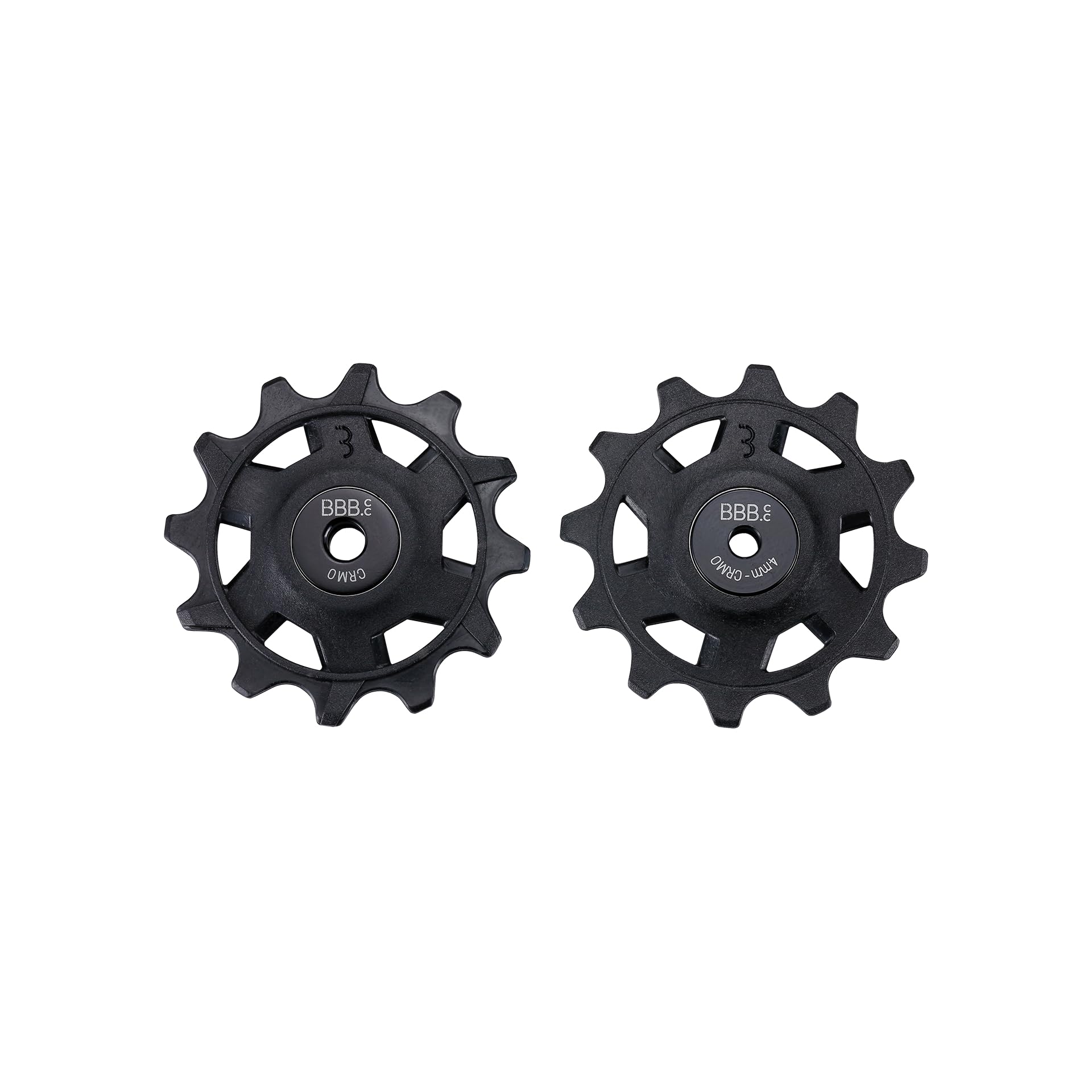 BBB Cycling RollerBoys 12T SR Pulley Wheels | SRAM Compatible | High Performance Composite Material | 12-speed Groupsets |Durable and Efficient Derailleur Jockey Wheels | BDP-10