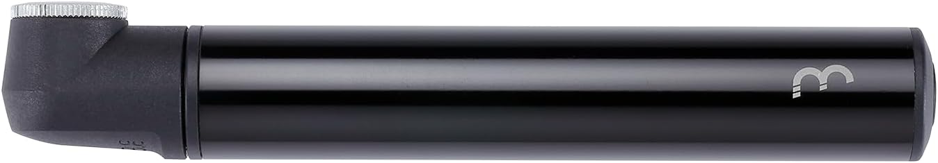 BBB Cycling SingleShot MTB Mini Bike Pump| High Volume MTB Pump with Presta Valve | Lightweight and Fits In Back Pocket | BMP-103
