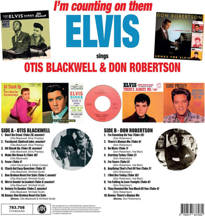 I`M COUNTING ON THEM: OTIS BLACKWELL & DON ROBERTSON SONGBOOK (SILVER NUGGET VIN