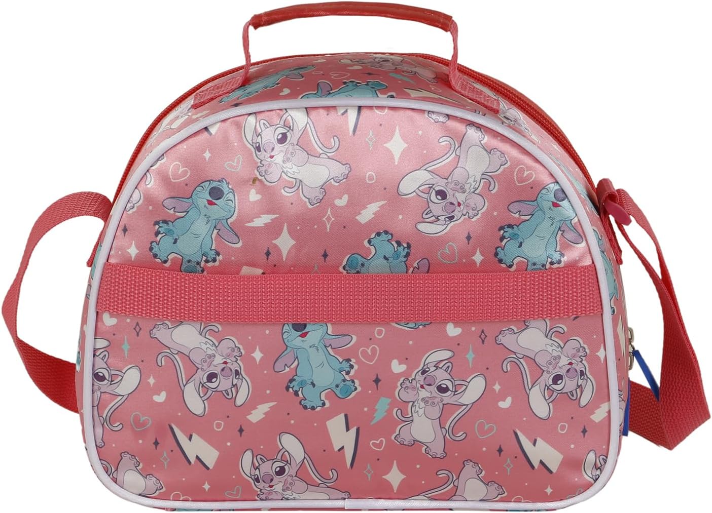 Disney Lilo e Stitch Thing-Porta Merenda 3D, Rosa, 25.5 x 20 cm