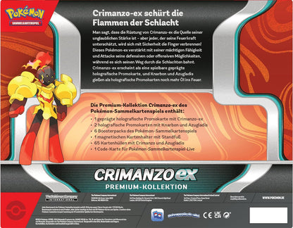 Pokémon-Sammelkartenspiel: Premium-Kollektion Crimanzo-ex