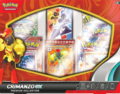 Pokémon-Sammelkartenspiel: Premium-Kollektion Crimanzo-ex