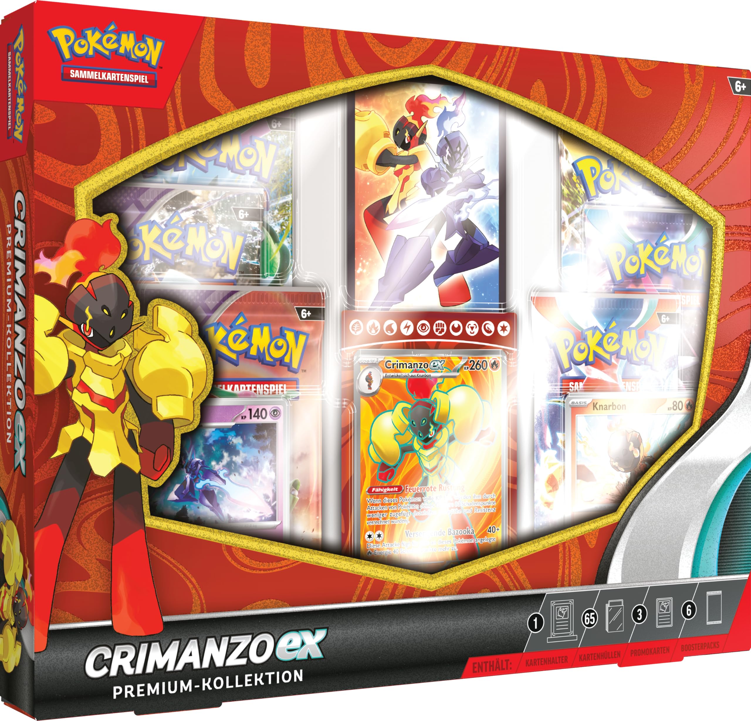 Pokémon-Sammelkartenspiel: Premium-Kollektion Crimanzo-ex