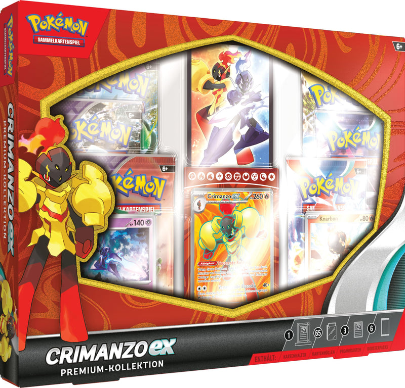 Pokémon-Sammelkartenspiel: Premium-Kollektion Crimanzo-ex