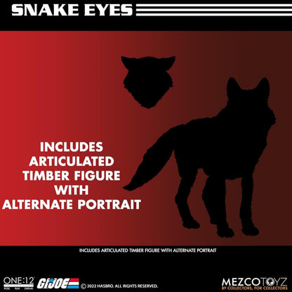 Mezco Toyz G.I. Joe: Snake Eyes One:12 Collective Deluxe Edition