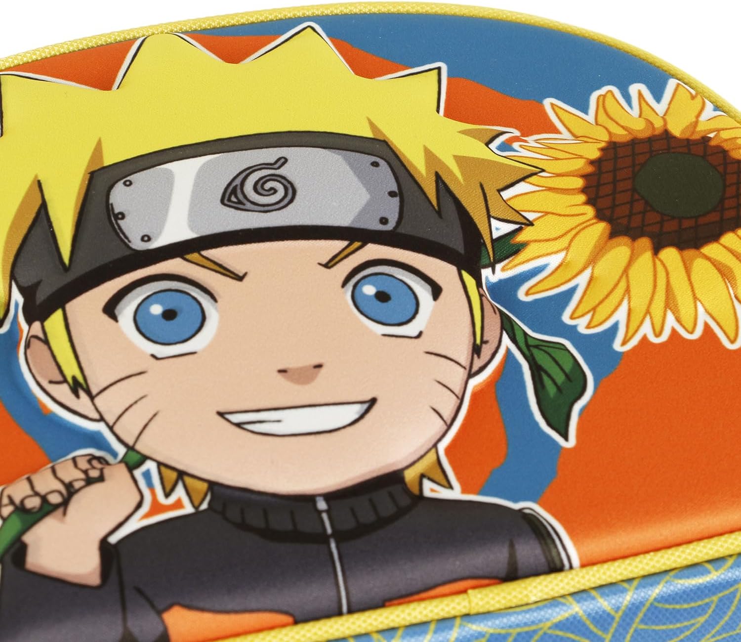Naruto Peace-Porta Merenda 3D, Multicolore, 25.5 x 20 cm