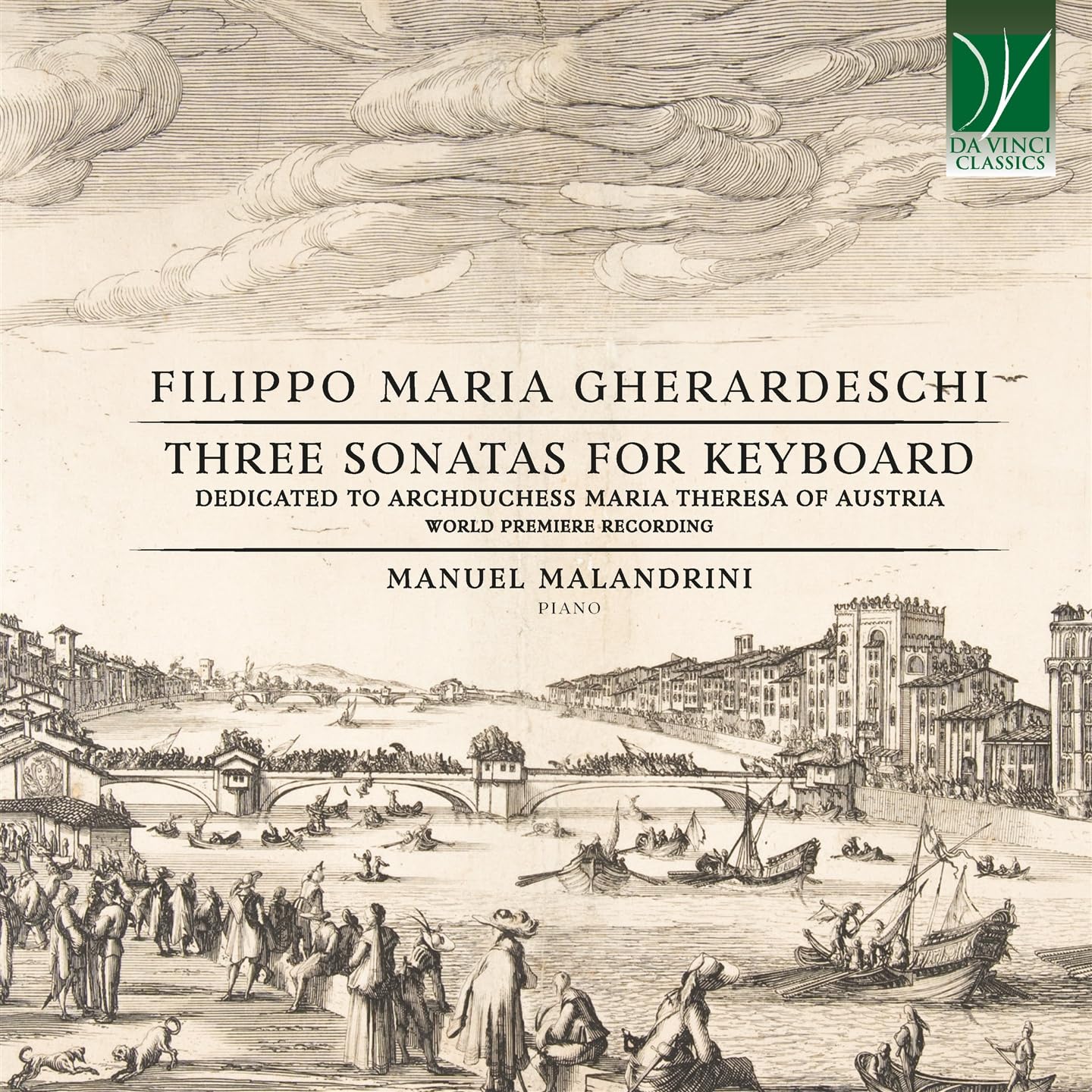Three Sonatas for Keyboard (Dedicated to Archduchess Maria Theresa of Austria