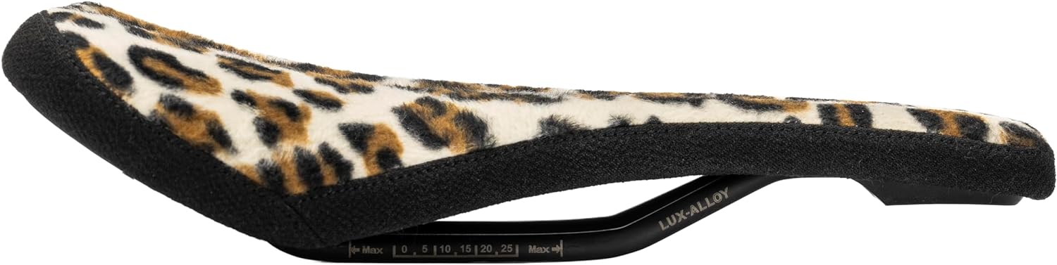 SDG Bel-AIR 3.0 Traditioneller Lux-Legierungsschiene, Tiersattel, Leopard