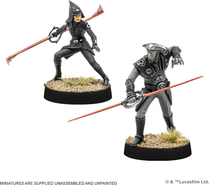 Star Wars: Legion Fifth Brother and Seventh Sister Operative Expansion - Tabletop Miniatures Game, Strategy Game for Kids and Adults, Ages 14+, 2 Players, 3 Hour Playtime, Made by Atomic Mass Games