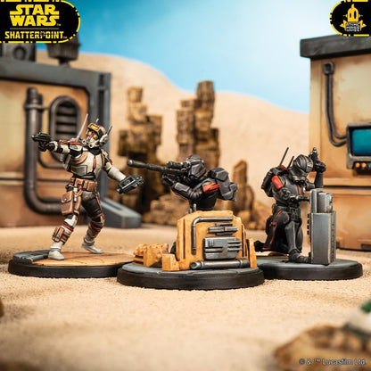 Atomic Mass Games | Star Wars Shatterpoint: Clone Force 99 | Squad Pack | Juego de Miniaturas | A Partir de 14 Años | para 2 Jugadores | 90 Minutos por Partida | Multilenguaje (Incluye Español
