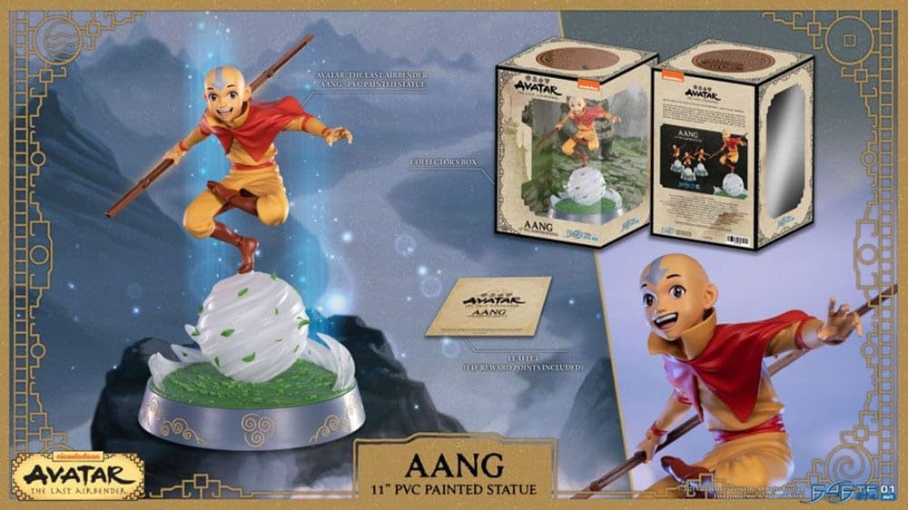 First 4 Figures Avatar: The Last Airbender PVC Aang Standard Edition Statue 27 cm