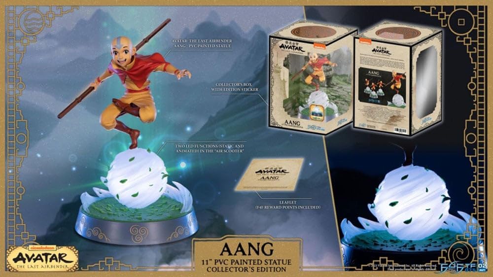 First 4 Figures Avatar: The Last Airbender PVC Aang Collector's Edition Statue 27 cm