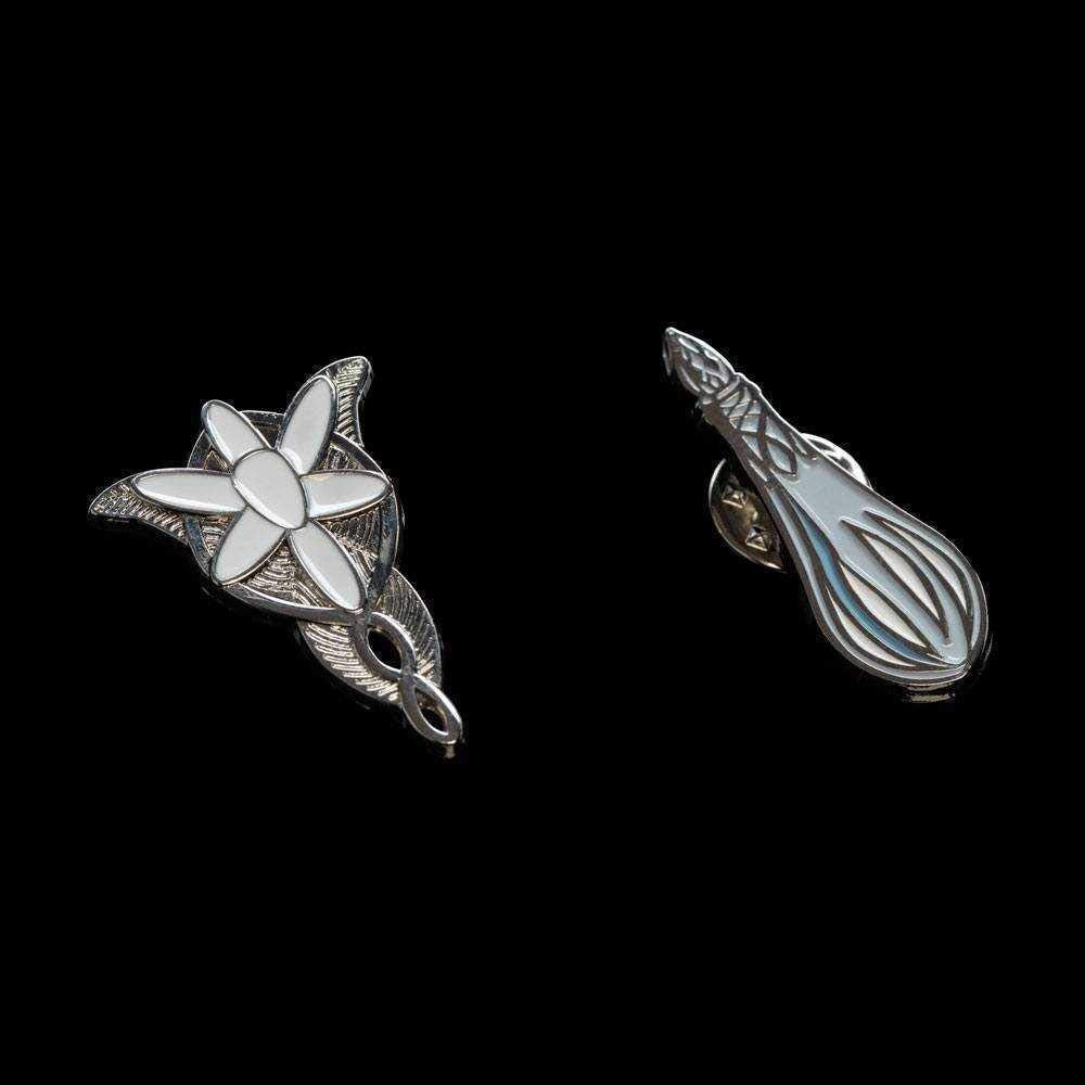 Weta Collectibles Lord of The Rings Collectors Pins 2-Pack Evenstar & Galadriel's Phial