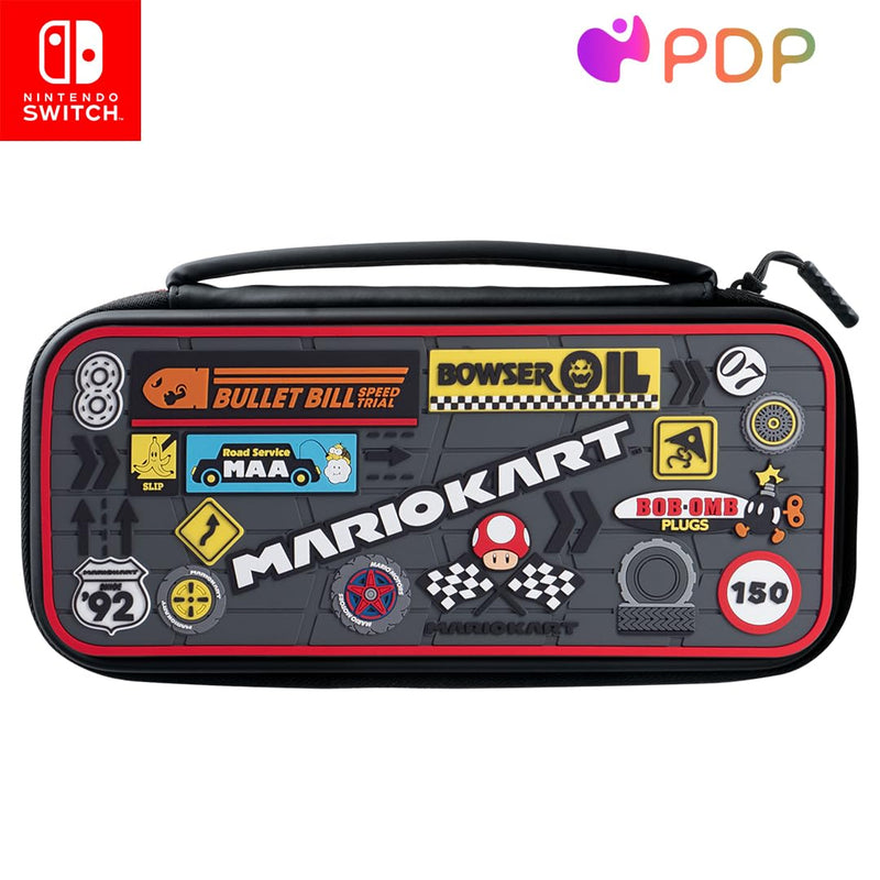 PDP Gaming Officieel gelicentieerd Switch Console Case - Mario Kart - Works met Switch OLED & Lite