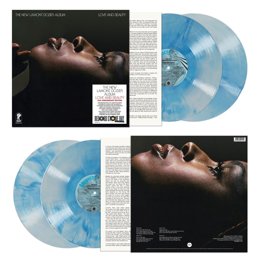 The New Lamont Dozier Album - Love and Beauty 50th Anniversary Blue