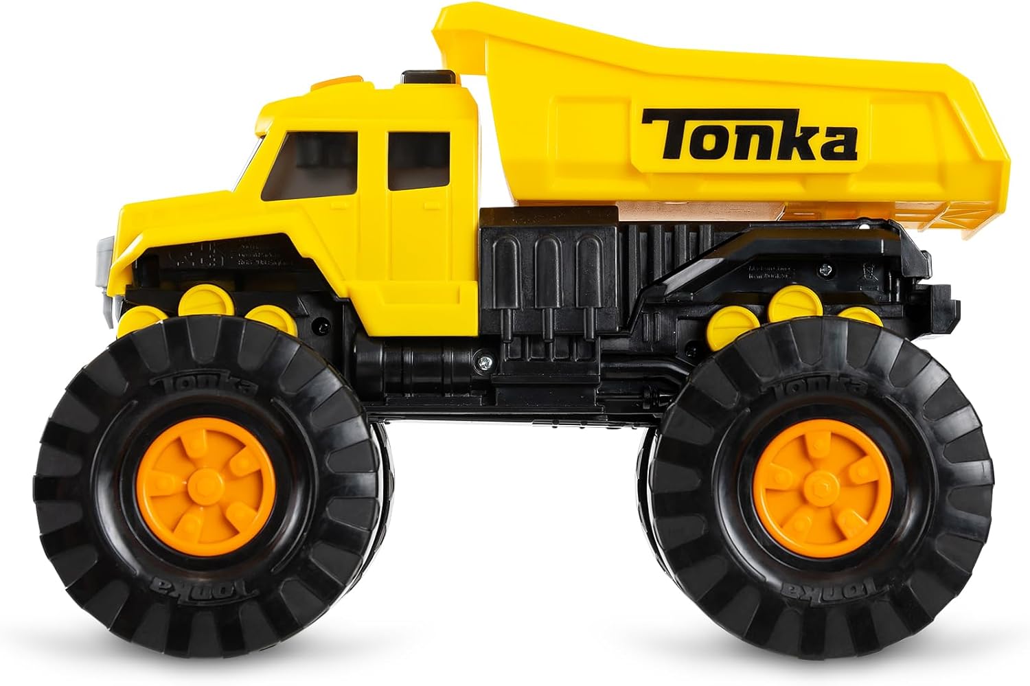 Tonka Mega Machines, Dump Truck, Kids Construction Gift Toys for Boys and Girls, Construction Vehicle Playset for Kids, Suitable for Kids Aged 3+, Basic Fun 06248