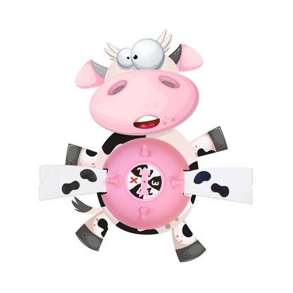 Squirty Gertie 3780 Cow Board Game, Pink, One Size