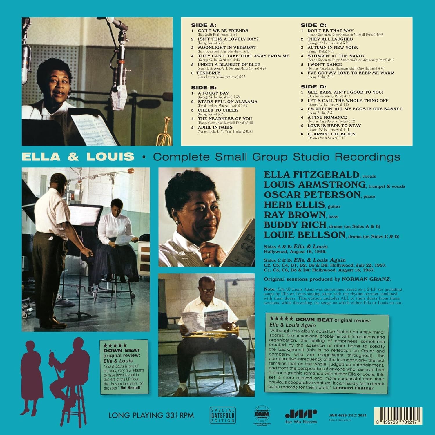 Ella & Louis: Complete Small Group Studio Recordings