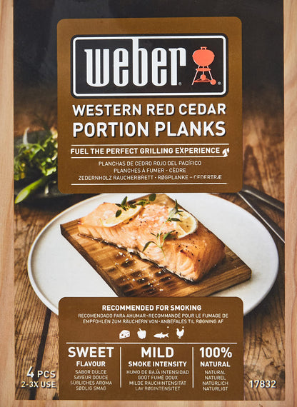 Weber - Western Red Cedar Portion Planks