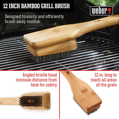 Weber - Bamboo Grill Brush ( 12 In / 30.5CM )