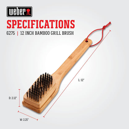 Weber - Bamboo Grill Brush ( 12 In / 30.5CM )