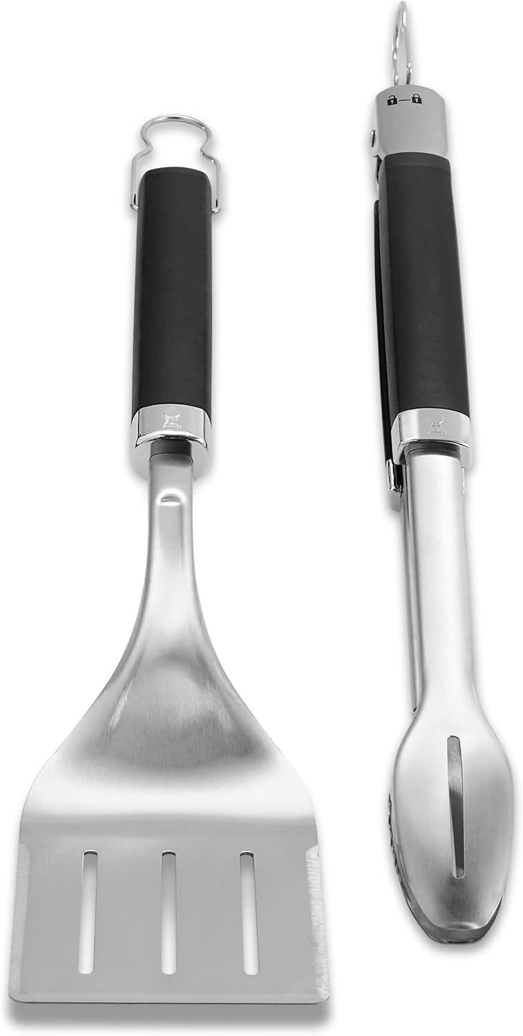 Weber - Precision Grill Thongs & Spatula Set