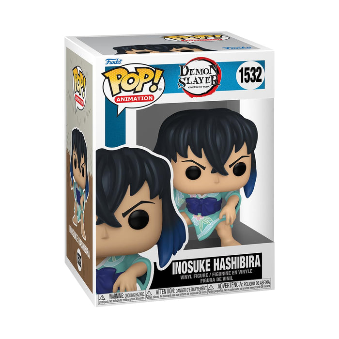 Funko POP! Animation: Demon Slayer - Inosuke Hashibira - (Kimono) - Collectable Vinyl Figure - Gift Idea - Official Merchandise - Toys for Kids & Adults - Anime Fans - Model Figure for Collectors