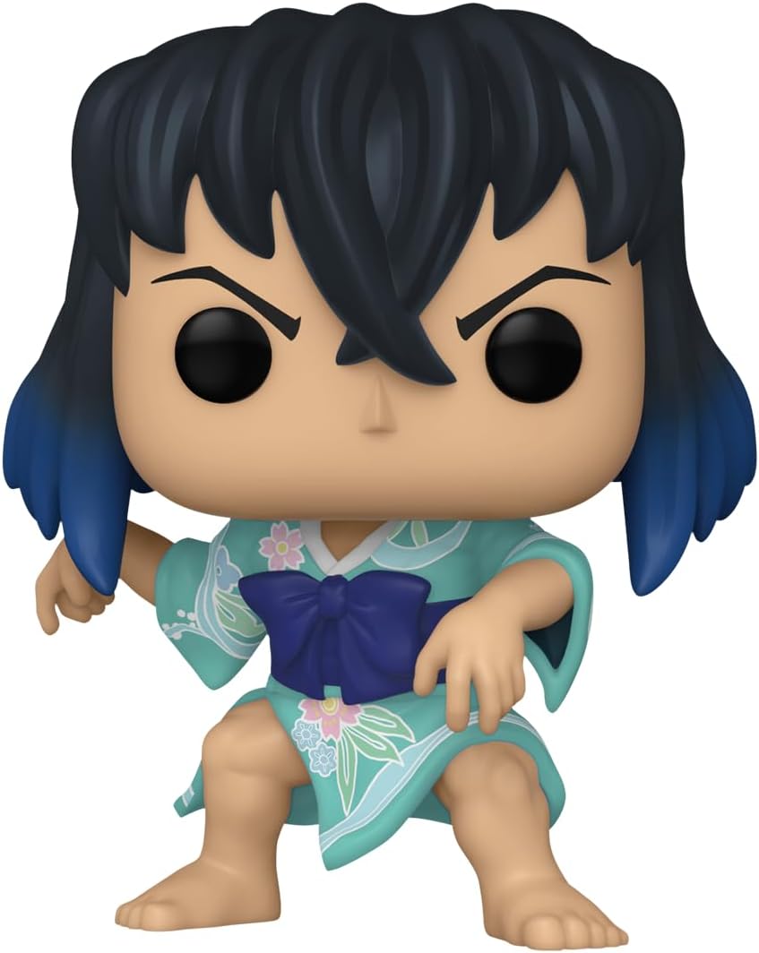 Funko Pop! Animation: Demon Slayer - Inosuke Hashibira - (Kimono) - Guardianes de la Noche - Figura de Vinilo Coleccionable - Idea de Regalo - Mercancia Oficial - Juguetes para Niños y Adultos