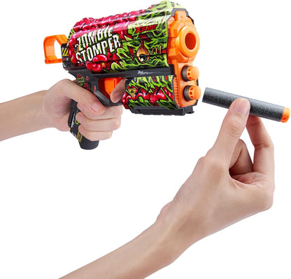 ZURU - XSHOT - Skins - Flow - Foam pijlpistool - Geleverd met 8 pijlen - Ruim kleur - Schiet tot 27 meter - 36516