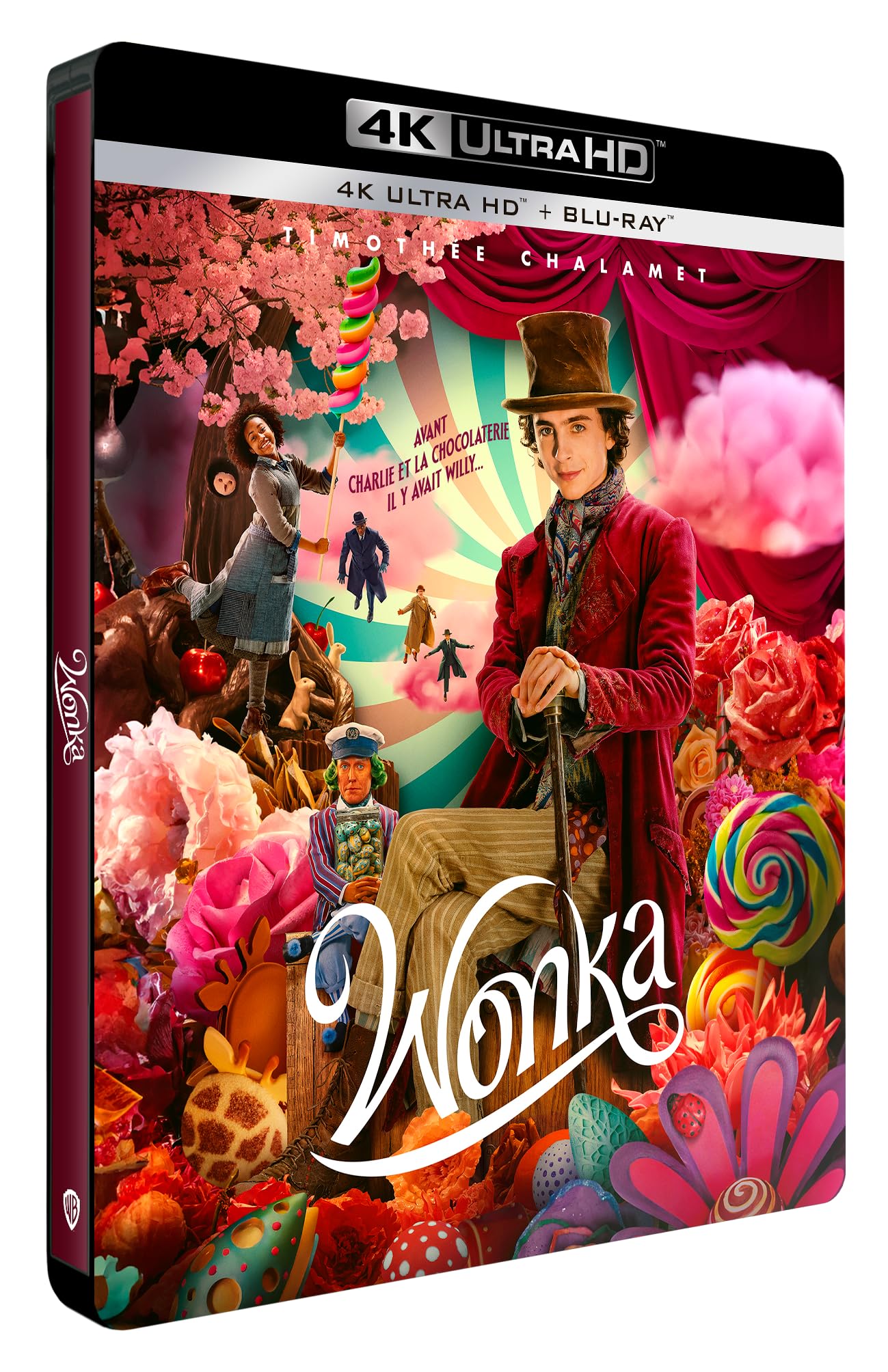 Wonka Steelbook 4K UltraHD (Import)