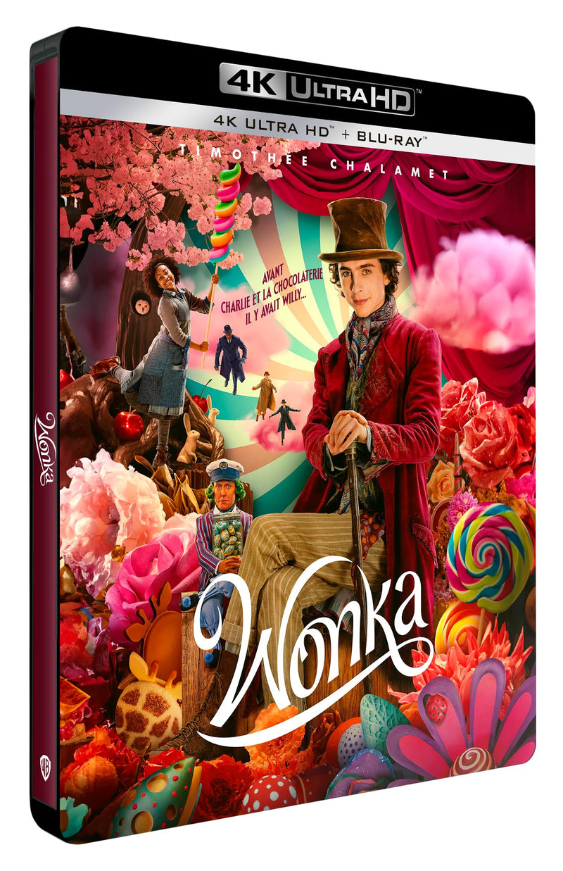 Wonka Steelbook 4K UltraHD (Import)