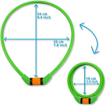 Crazy Safety - Code Lock - Green (210104-10)