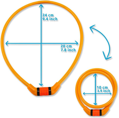 Crazy Safety - Code Lock - Orange (210105-10)