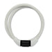 Crazy Safety White Children's Bike Lock | Weatherproof Combination Lock for Bicycles | Easy handling | Cable Lock Code Combination| Children's Bicycle Lock Girls and Boys | Bicycle Accessories