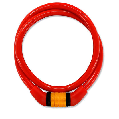 (47A) - Crazy Safety - Code Lock - Red (210106-10)