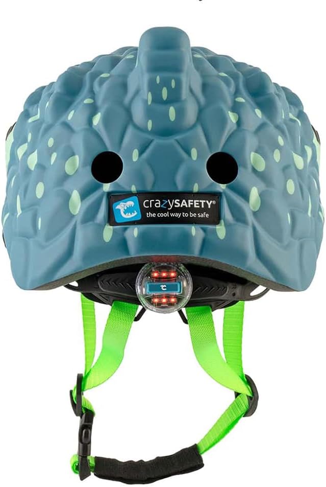 Crazy Safety - Chameleon Bicycle Helmet - Dark Blue (101101-03)
