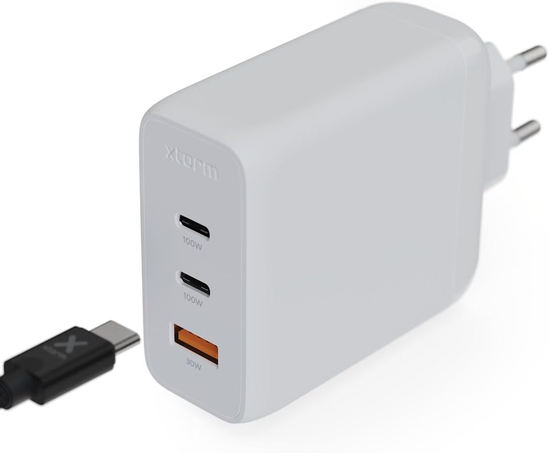Xtorm - 100W Gan2 Ultra Home Charger 2Xusb-C/Usb-A White