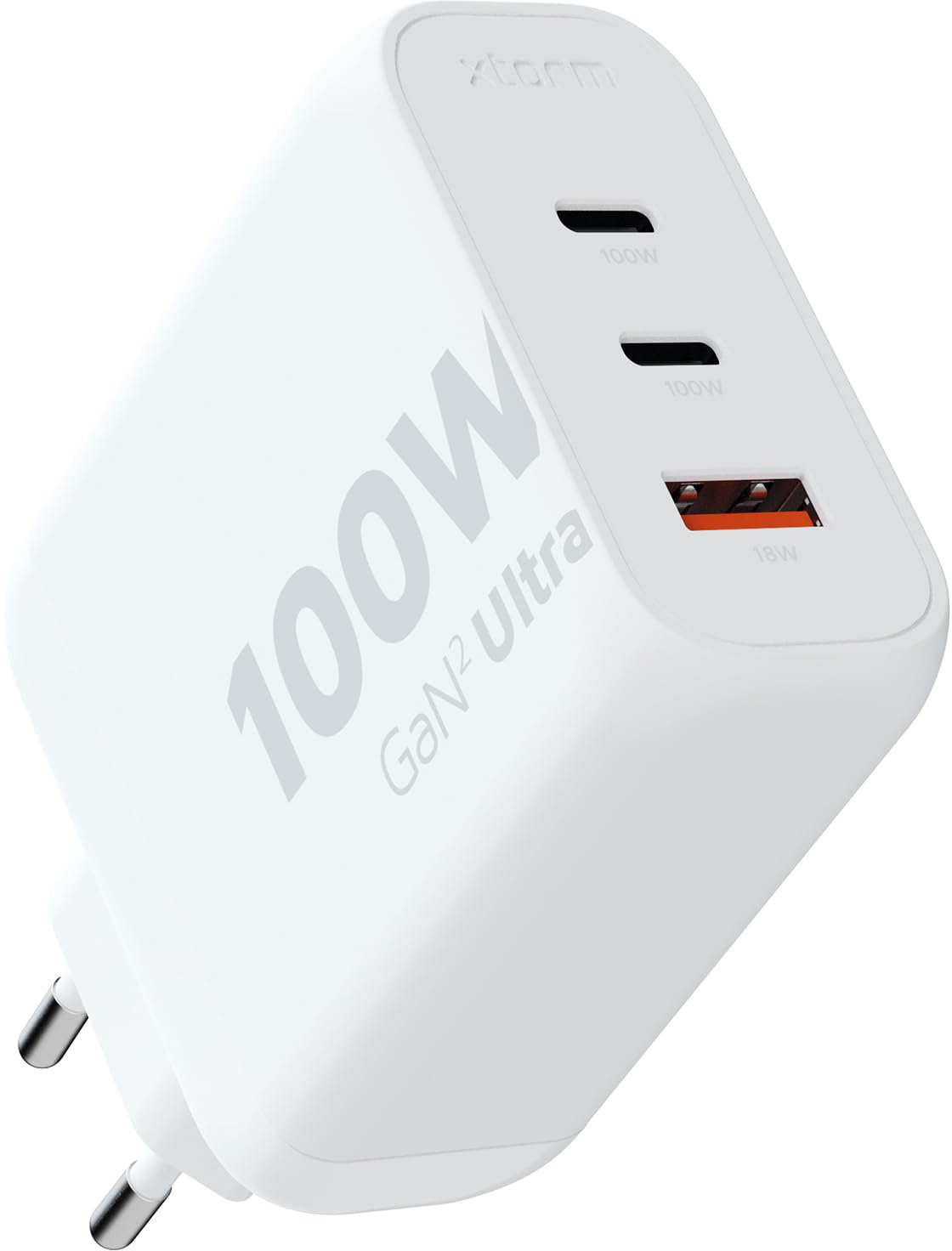 Xtorm - 100W Gan2 Ultra Home Charger 2Xusb-C/Usb-A White