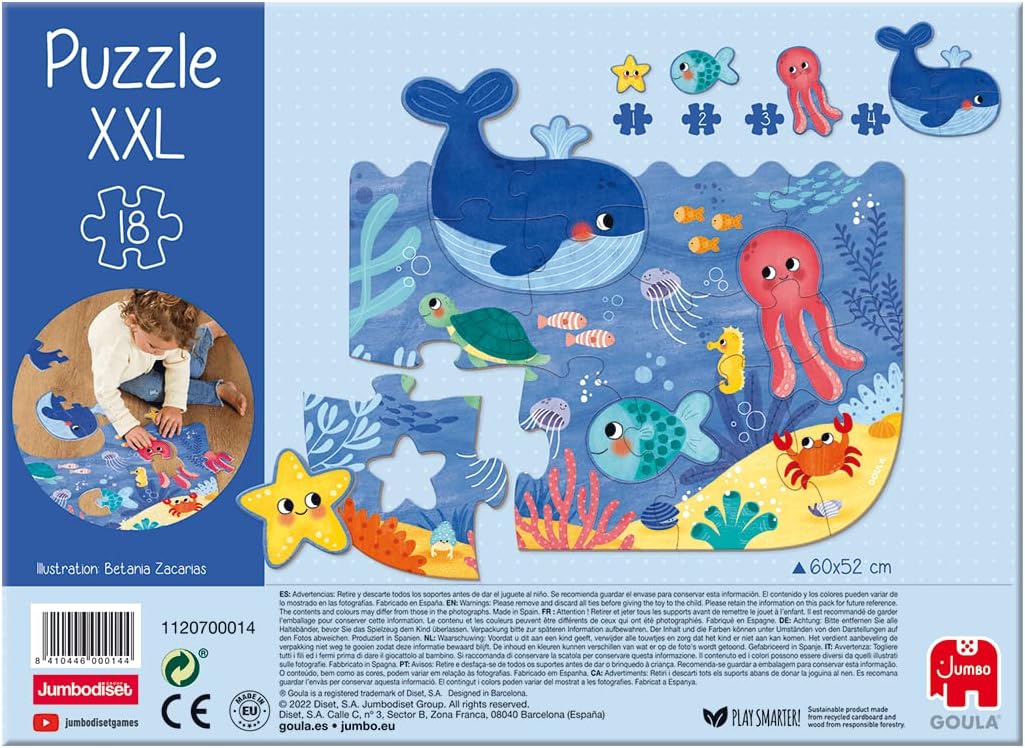 Goula Jumbo - XXL Puzzel Oceaan