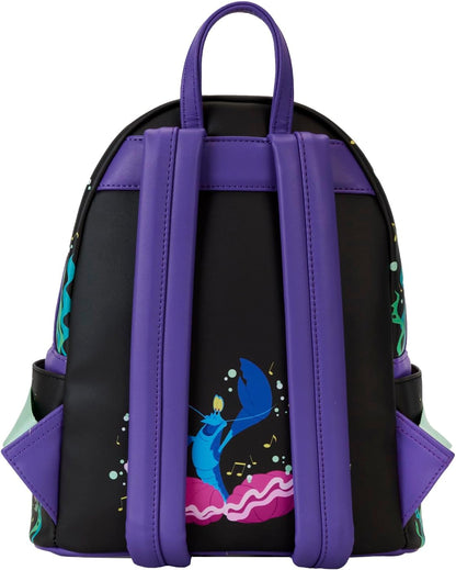 Loungefly Disney The Little Mermaid 35th Anniversary Life is the Bubbles Kids Mini Backpack Multi