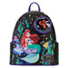 Loungefly Disney The Little Mermaid 35th Anniversary Life is the Bubbles Kids Mini Backpack Multi