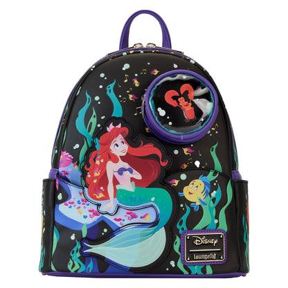 Loungefly Disney The Little Mermaid 35th Anniversary Life is the Bubbles Kids Mini Backpack Multi