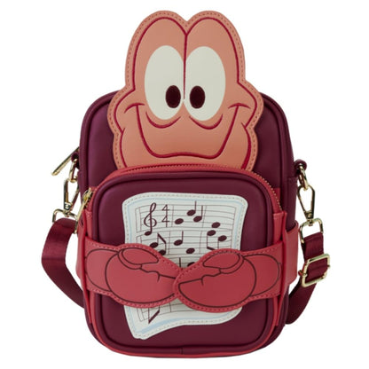 Loungefly Disney The Little Mermaid 35th Anniversary Sebastian Kids Crossbuddies Bag Multi
