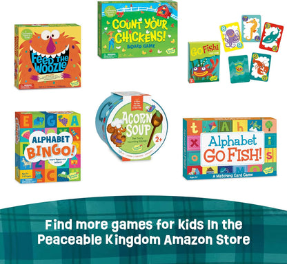 Peaceable Kingdom Snug as a Bug in a Rug cooperative game for little kids