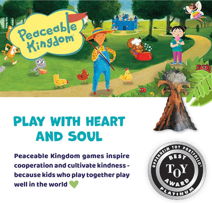 Peaceable Kingdom Dinosaur Escape Award Winning Cooperative Memory Game of Logic and Luck for 2 to 4 Kids Ages 4+