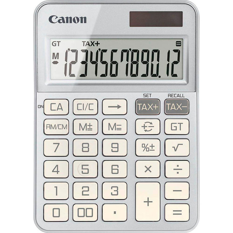 Canon KS-125KB-SL, Scientific Calculator, Suitable for School and Business, Dual Power Battery, Tax Calculations and Large Overall Function, Large Upright Angled Display