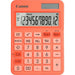 Canon LS-125KB-OR, Scientific Calculator, Suitable for School and Business, Dual Power Battery, Tax Calculations and Grand Total Function, Large Flat Display and Keys