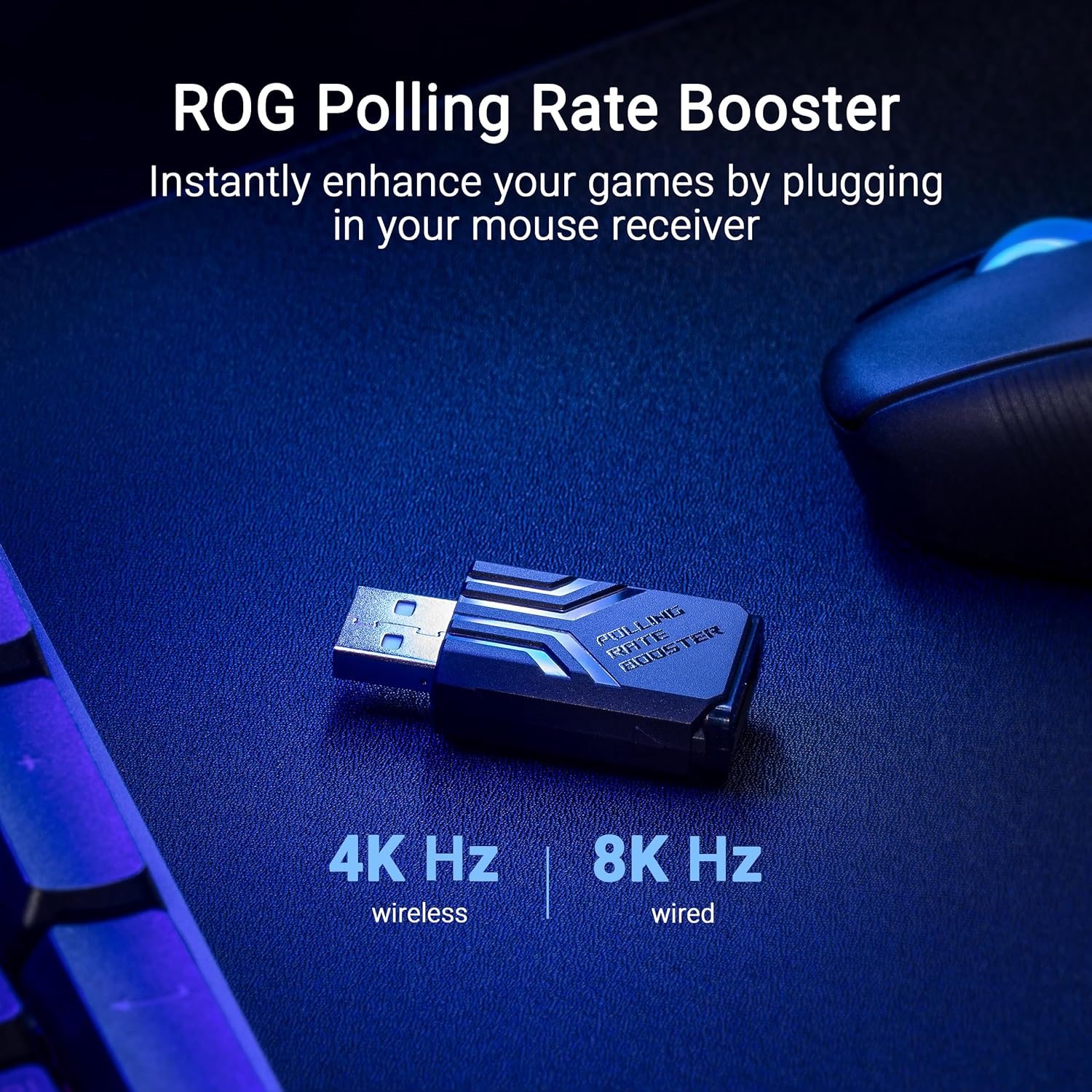 ASUS ROG Keris II Ace is an ultralight 54-gram ergonomic gaming mouse with a shape tested by pro FPS players
