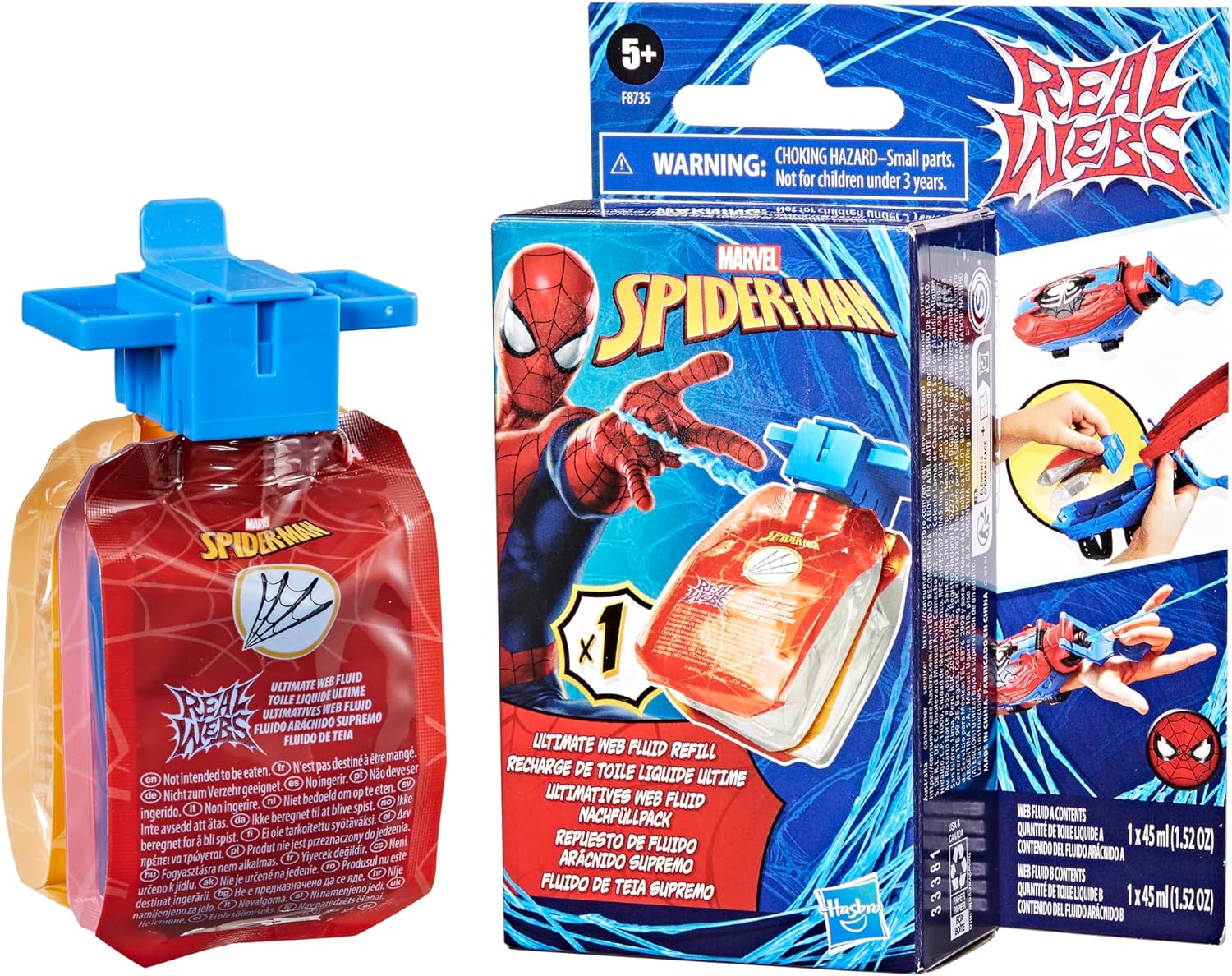 Spiderman Real Webs Refill Pack /Toys